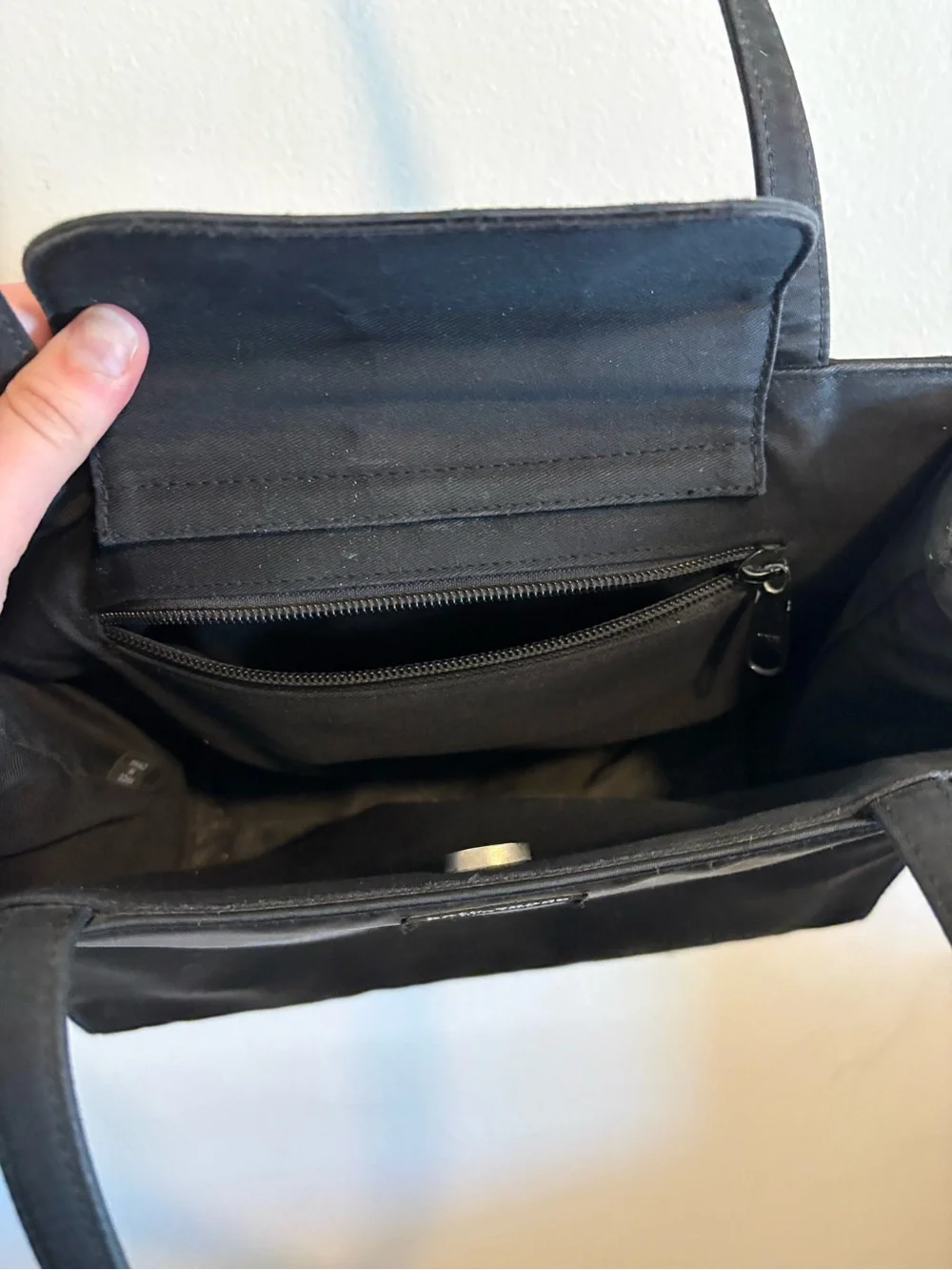 kate spade Black Nylon Shoulder Bag